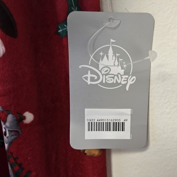 Disney Dogs Christmas Holiday Velour PJ Joggers Pants XL - Picture 9 of 10